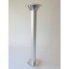 Ensemble pied de table et support en aluminium anodisé.
