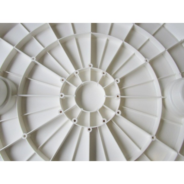 Table ronde en PVC blanc Ø600 mm
