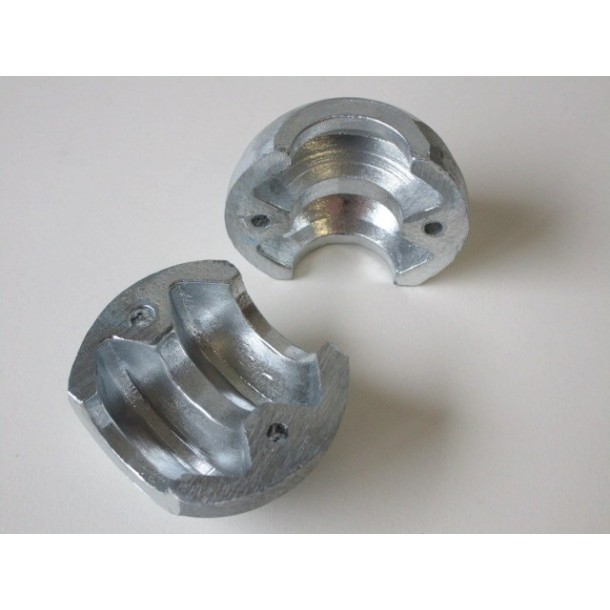 Anode noix d'arbre diamètre 30 mm en zinc pour arbre d'hélice.