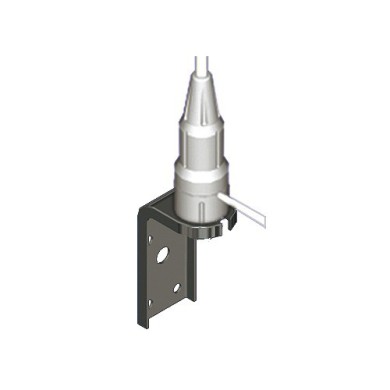 Antenne VHF voilier en inox gainé.