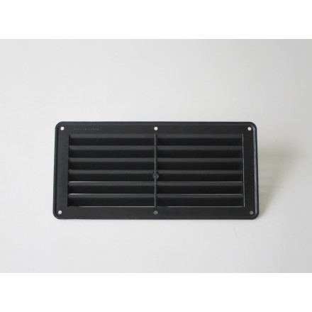 Grille d'aération nylon noir 