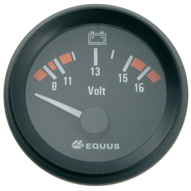 Voltmètre 12 V à aiguille