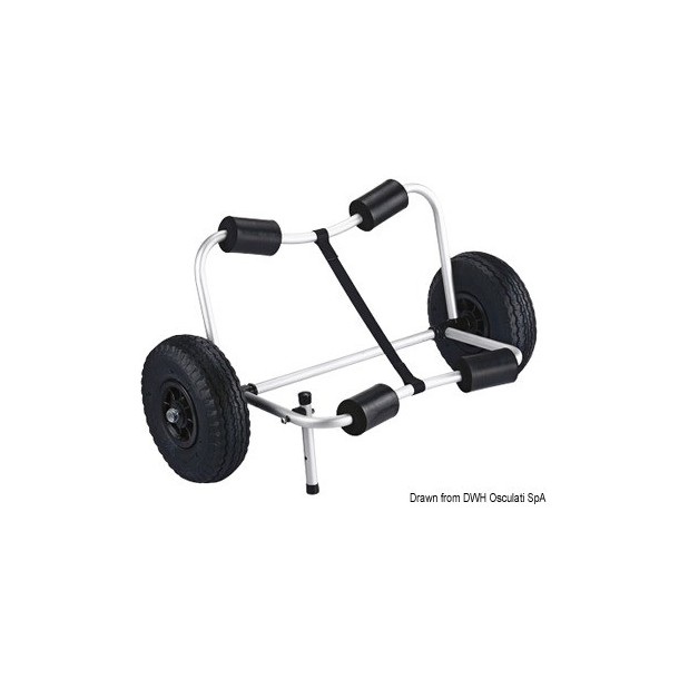 Chariot trolley pliable Chariot trolley pliable