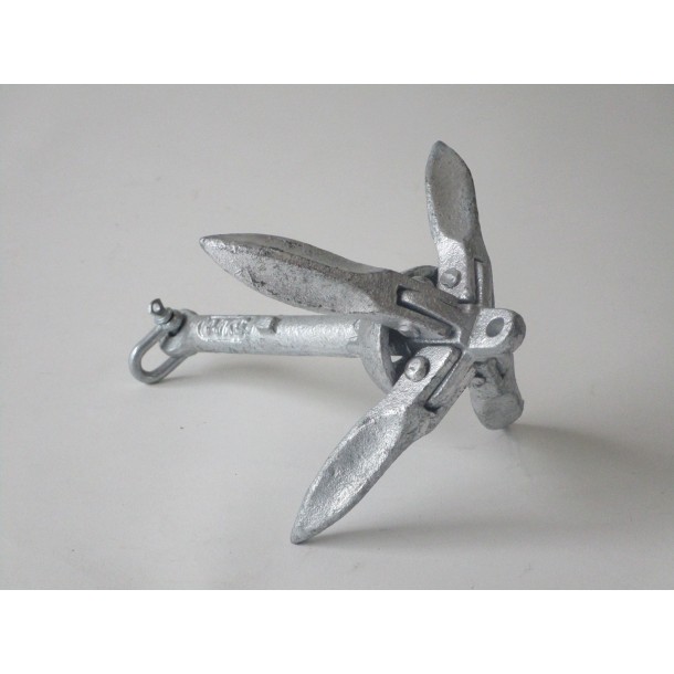 Ancres ou grappins parapluie en Galva 0.7 à 4 KG