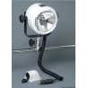 Projecteur Halogène Night Eye en laiton chromé fixation sur balcon 12V