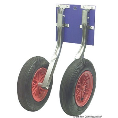 roue relevable - kit de roue d'annexe - roue d'annexe relevable - 