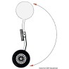 roue relevable - kit de roue d'annexe - roue d'annexe relevable - 