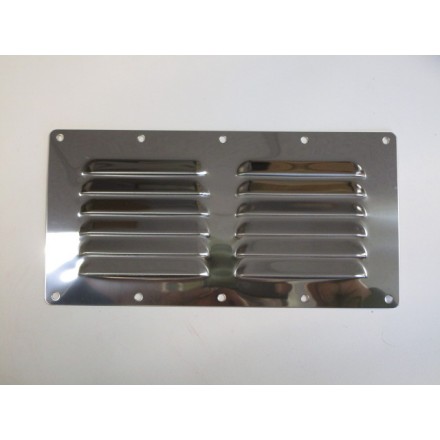 Grille d'aération inox 