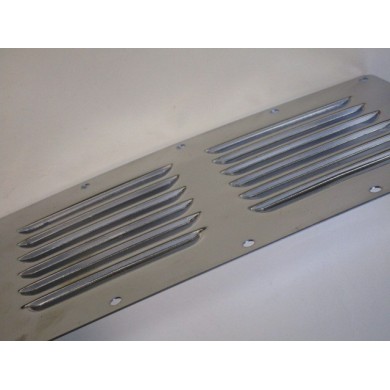 Grille d'aération inox 