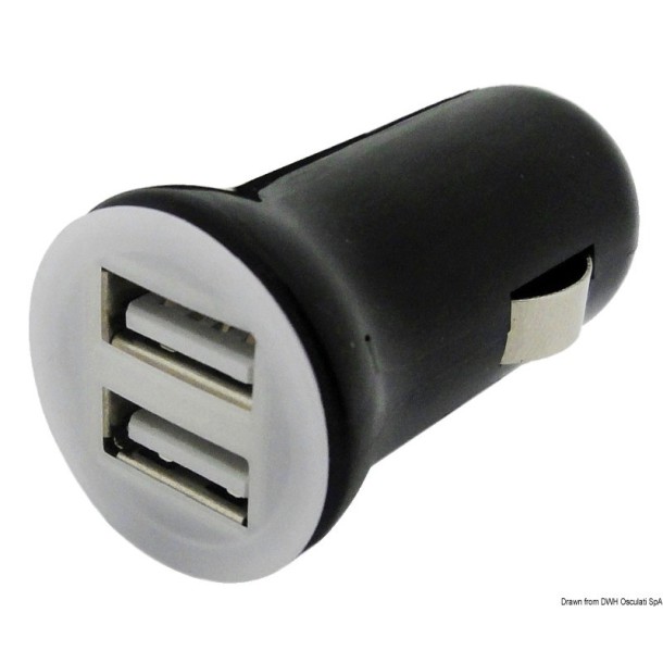 Adaptateur double prise USB