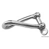 manille torse inox 