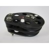 Poulie XXL plat pont double - Réa 180 mm - Lewmar