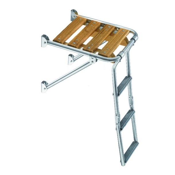Plateforme de bain avec échelle Plateforme de bain avec échelle