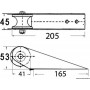 Davier inox 205 mm