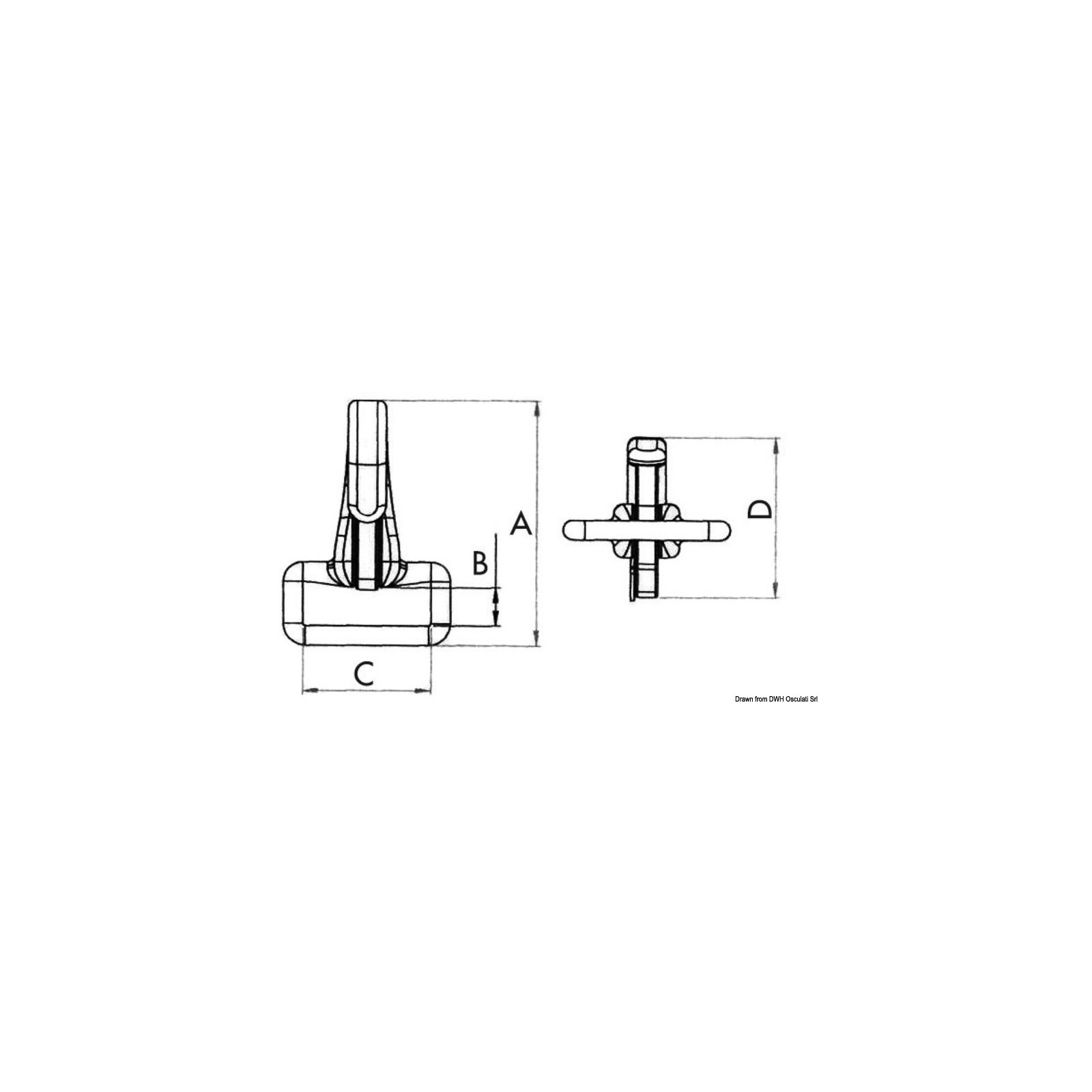 Clé De Meuble JuNie 0305 32002 – Nickelée, 6x6 Mm, Pour Serrures De Meubles