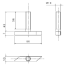 fixation de bumper inox