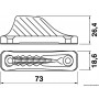 Coinceur CLAMCLEATS CL 209