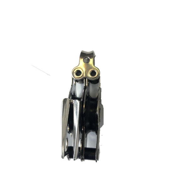 Poulie double inox avec coinceur et ringot