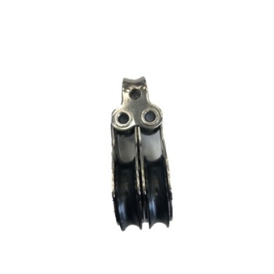 Poulie double en inox Réa 25 mm Viadana 