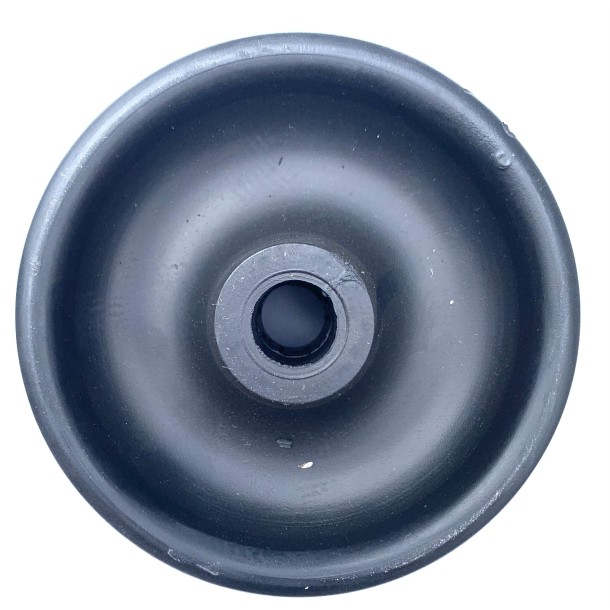Galet M Ø120x75 Alésage 22 Noir