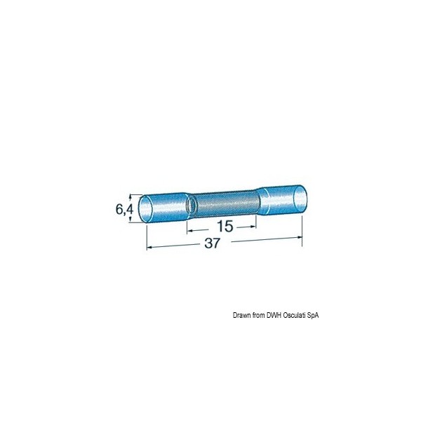 Gaine pré isolée 2.5 - 6 mm2