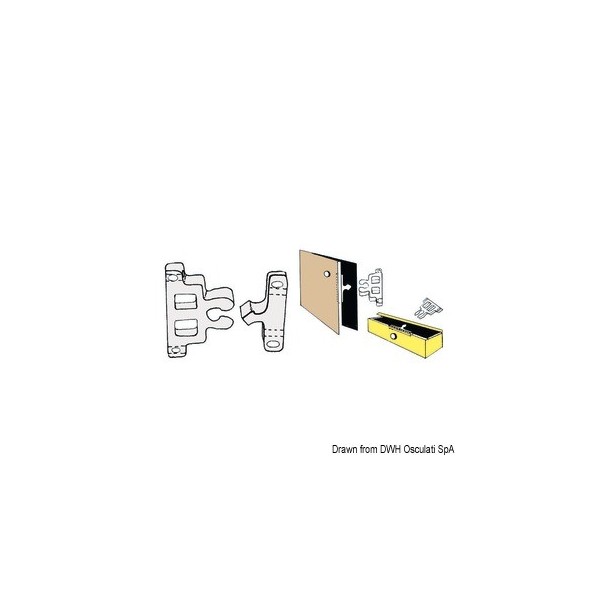 Loquet bloqueur en nylon Loquet bloqueur en nylon