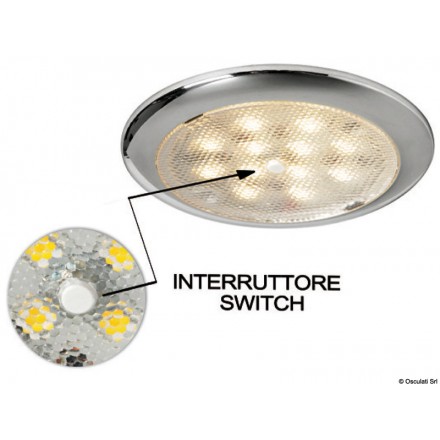 Plafonnier LED avec interrupteur