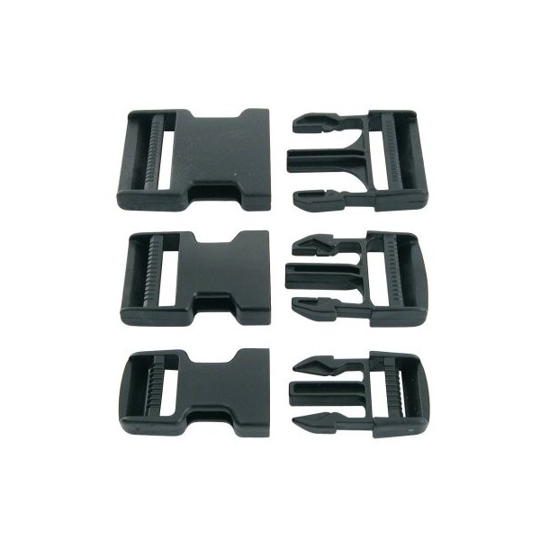 Boucles autobloquantes - 35mm - lot de 2