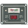 Panneau-test pour 2 batteries analogique