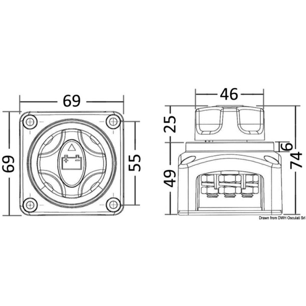 coupe batterie bateau,