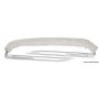 Bimini pliable 4 arceaux H140 cm 175/185cm Blanc
