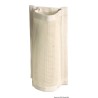 Etui pour manivelle de winch en tissu de voile blanc très résistant.