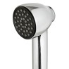 Douche de pont avec boitier encastrable inox AISI 316 et capot auto-portant/soft close.