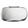 Douche de pont avec boitier encastrable inox AISI 316 et capot auto-portant/soft close.