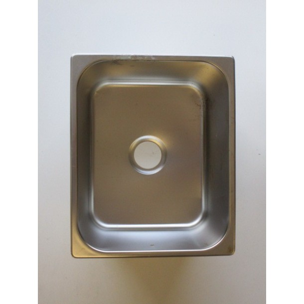 Evier rectangulaire 320x260 mm en inox.