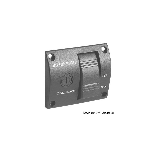 Interrupteur pompe de cale 12 /24 v Interrupteur pompe de cale 12 /24 v