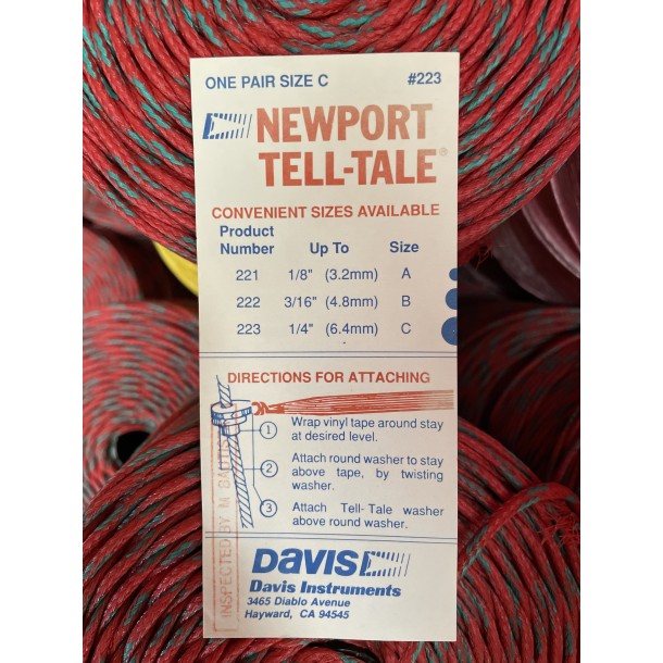 Penon de hauban Davis Newport Tell-Tales