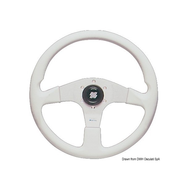 Volant ULTRAFLEX Corsica blanc 350 mm