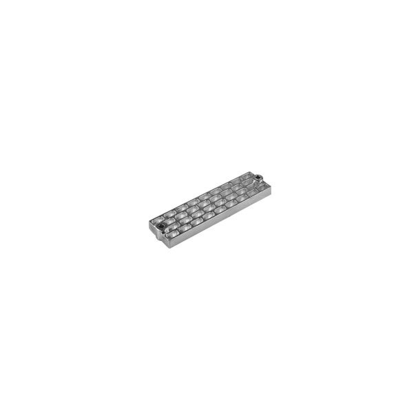 Anode zinc barreau pour moteurs Mercury de 25 à 75 CV. 