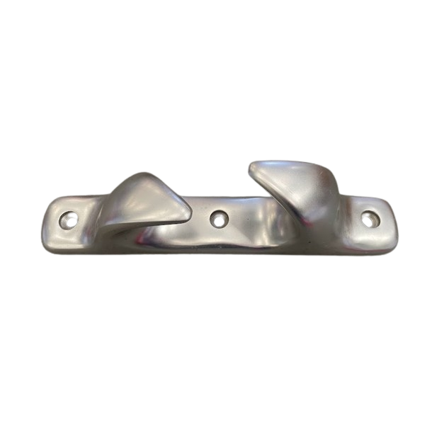 Chaumard en aluminium anodisé 350 mm pour cordage jusqu'à 50 mm.