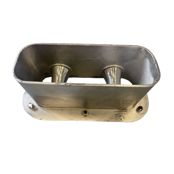 Ecubier Inox avec réas 340x160