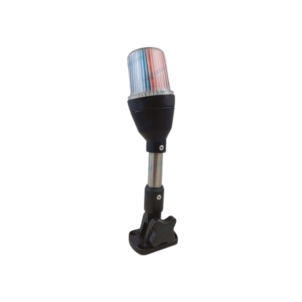Feu tricolore sur support pliable