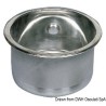 Evier rond inox poli miroir 285x180 mm