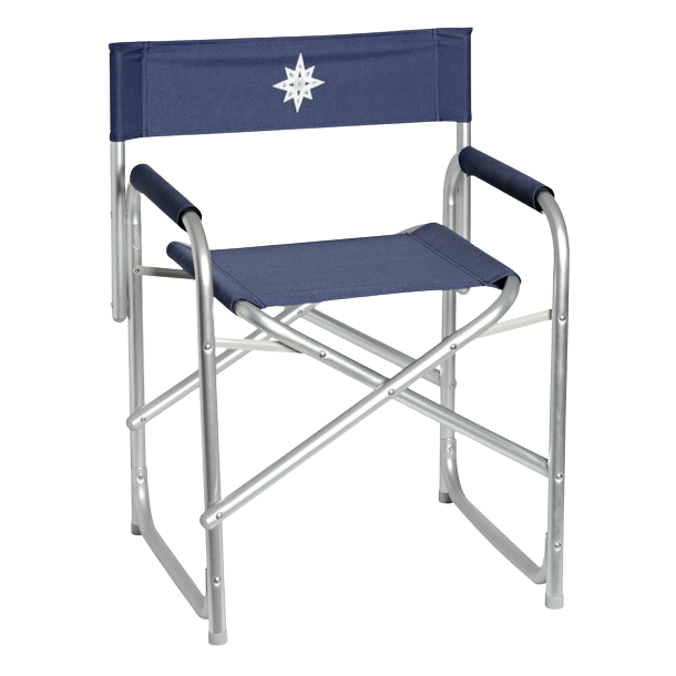 Chaise pliante Regista en Aluminium anodisé.