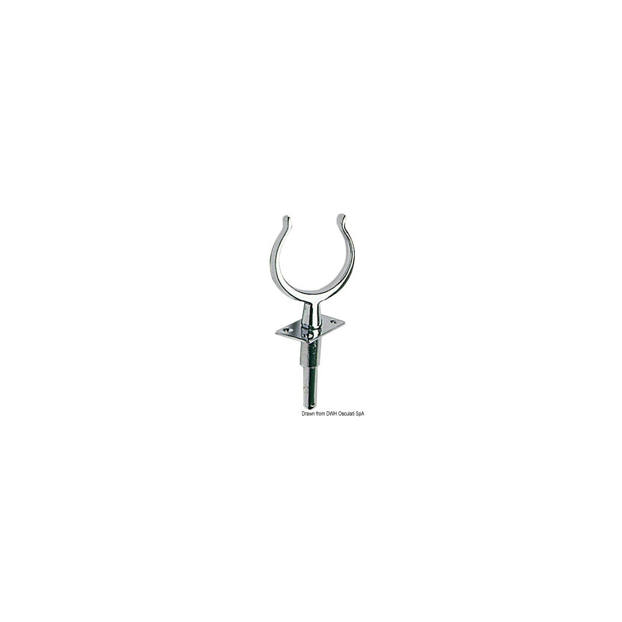 Pour Barque 34.430.15 Support De Dame De Nage - Laiton Chromé - à Encastrer - 80 X 30 - 14 Mm Dame De Nage Barque Pour Barque 34.430.15 Support De Dame De Nage - Laiton Chromé - à Encastrer - 80 X 30 - 14 Mm Dame De Nage Barque