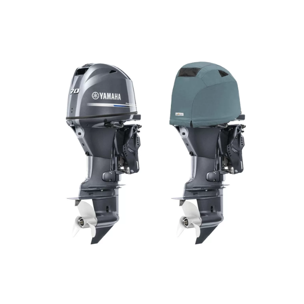 Bâche ventilée pour capot de Yamaha 50 à 70 CV Bâche ventilée pour capot de Yamaha 50 à 70 CV