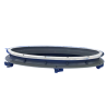 Hublot ovale plastique avec filet 525 x 190 mm