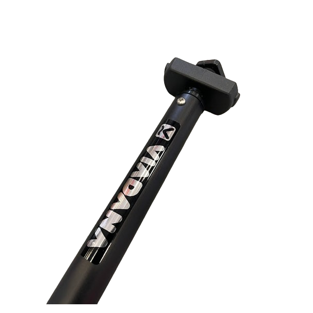 Stick de barre en aluminium 800 et 1150 mm avec poignée type golf.