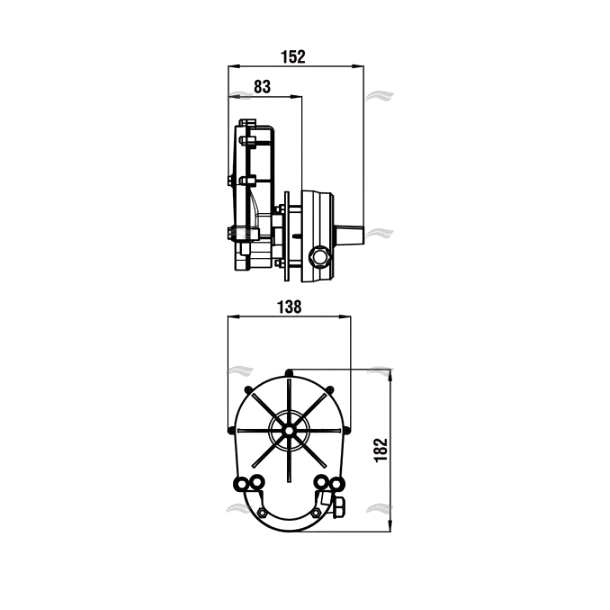 Boitier de direction moteur plus de 50 CV