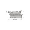 Waterlock LP60 Vetus pour tuyau d'échappement de 60 mm.  